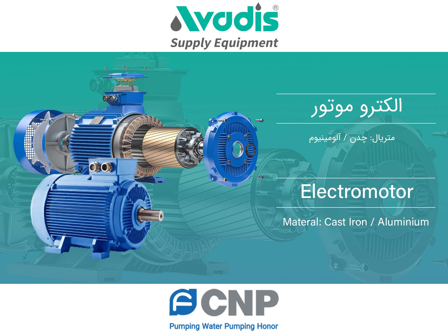 Electromotor cnp